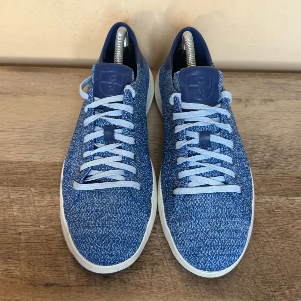 blue knit Cole Haan GrandPrø Stitchlite sneakers men’s size 9 shoes